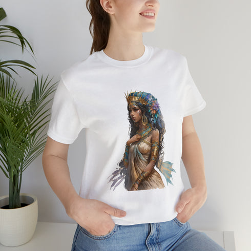 Ancient Egyptian Priestess - Short Sleeve Tee